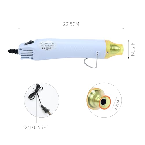 Heat Gun 110V 300W Handed Hot Air Gun for Crafting