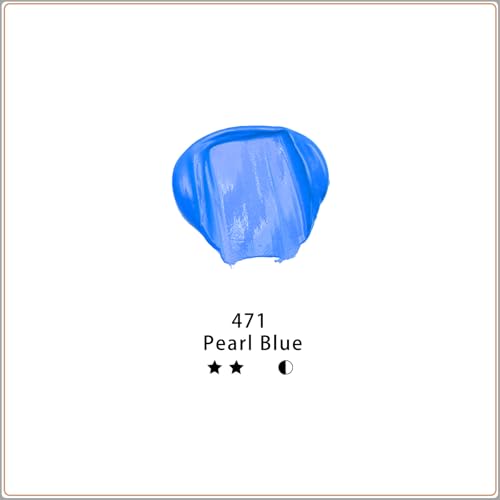 Pearl Blue Acrylic Paint 120ml (4.05 Fl Oz)