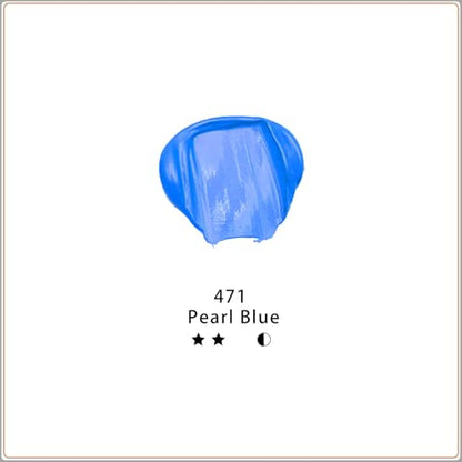 Pearl Blue Acrylic Paint 120ml (4.05 Fl Oz)