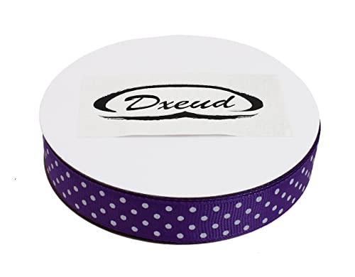 Polka Dot Grosgrain Ribbon 25 Yard Each Roll 100% Polyester