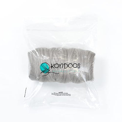 Natural 1lb Wool Bulk roving