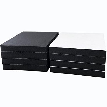 8 Pcs Foam Padding Sheet with Adhesive 4"x4"x1