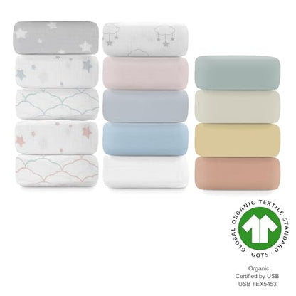 Fitted Crib Sheet 2 (2 Count)