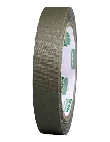 3 4 Inch Oilive Green Book Repair Cloth Tape 15 Yard Roll