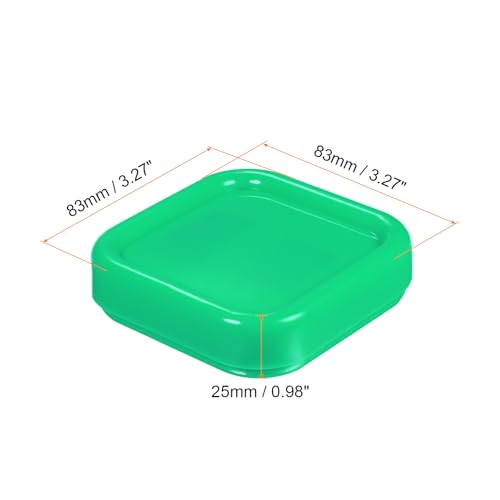 Magnetic Pin Cushion Square Sewing Pin Holder Green