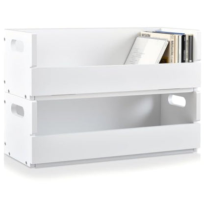 2 Set Wooden CD Storage Box (2 Count)