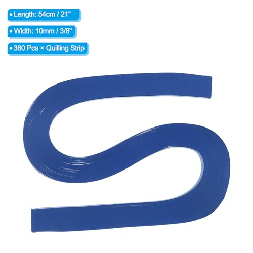 360pcs Quilling Paper Strips Paper Flowers Quilling Kits 3