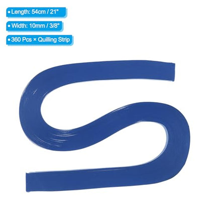 360pcs Quilling Paper Strips Paper Flowers Quilling Kits 3
