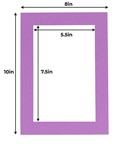 6x8 Mat for 8x10 Frame (10 Count)