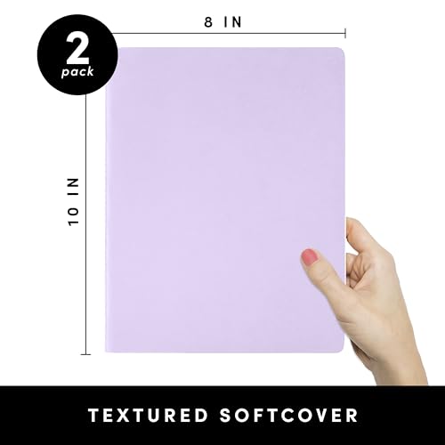 Soft Cover Lined Journal Notebook (2 Count)