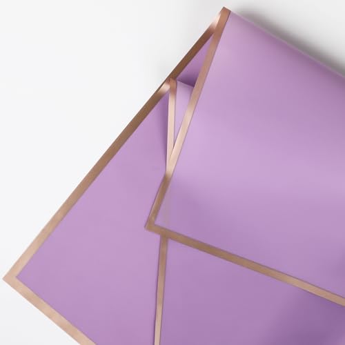 20 Sheets Flower Waterproof Wrapping Paper (20 Count)