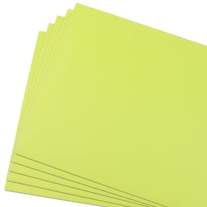 5 PCS Green A4 Rubber Carving Blocks (5 Count)