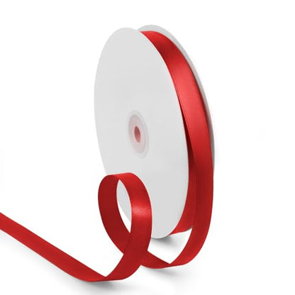 5 8 Inch 100 Yards Satin Ribbon Red (300 Foot)