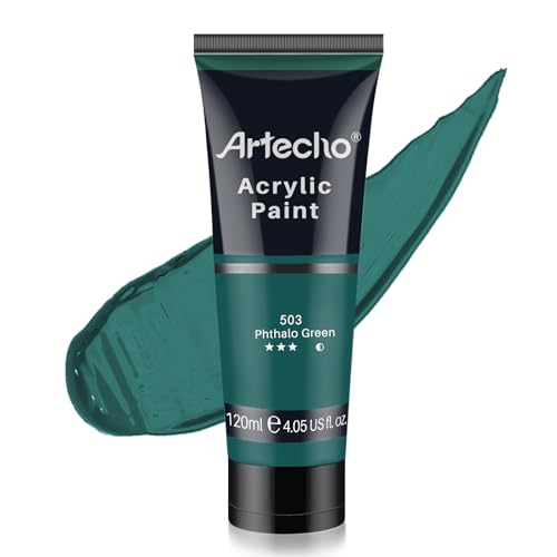 Phthalo Green Acrylic Paint 120ml (4.05 Fl Oz)