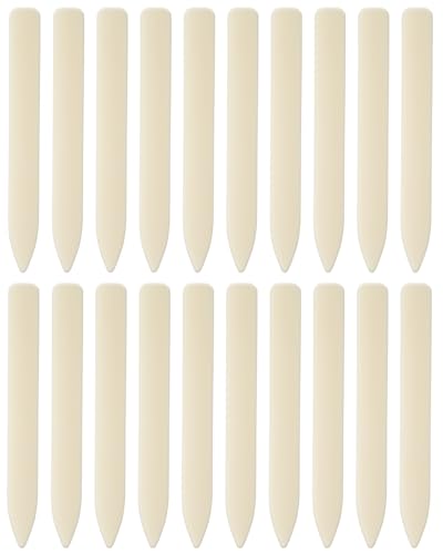 20 Pack Premium Bone Folder Tool for Paper Leathercrafts Bookbinding