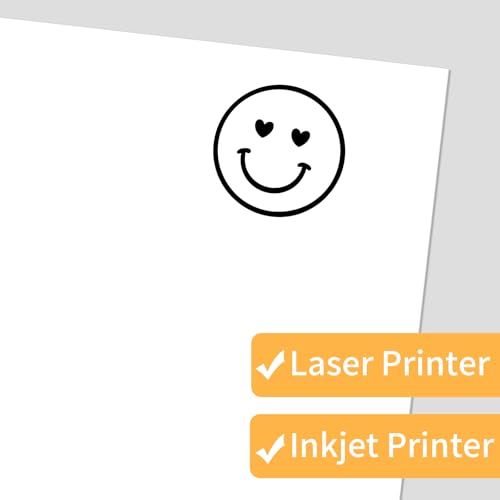 White Printable Sticker Paper