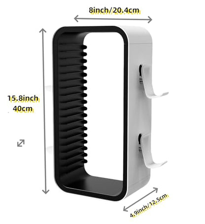 Game Storage Tower【15.8INCH】 Compatible with PS5