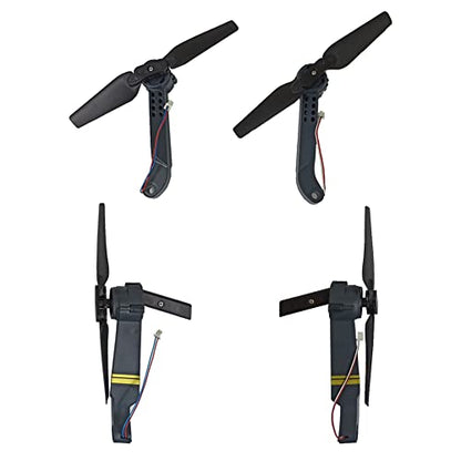 RC Quadcopter Spare Parts Axis Drone Arms with Propellers FPV Racing Drone Arms Comaptible with E58