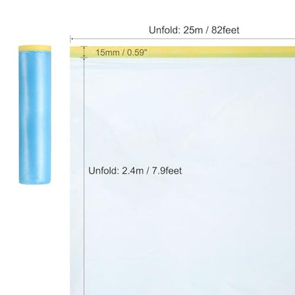 Pre Taped Masking Film