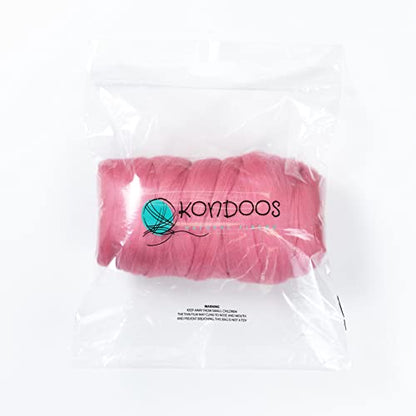 Colored Natural Wool roving (16 Ounce)