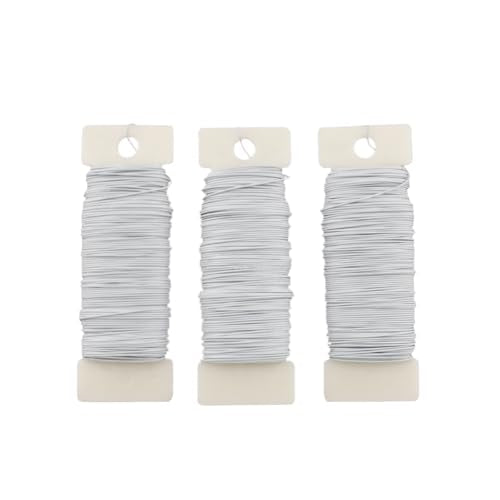 22Gauge White 3Roll Total 115Yards (345 Foot)