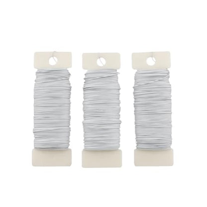 22Gauge White 3Roll Total 115Yards (345 Foot)