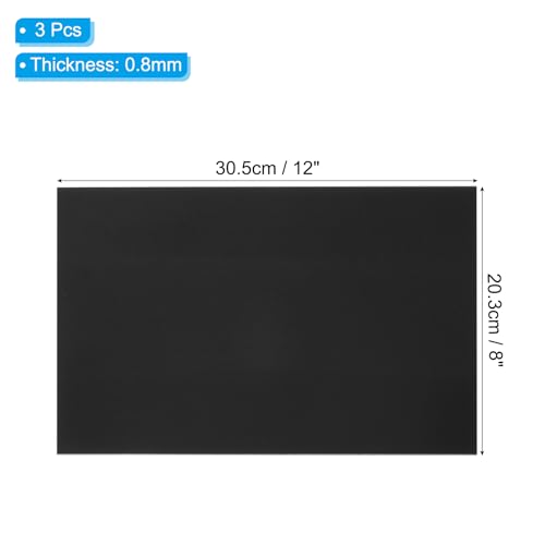 8x12 Inch Anodized Aluminum Sheet Metal (3 Count)