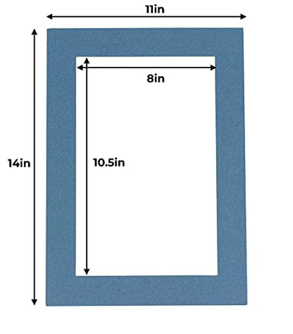 11x14 Mat for 8.5x11 Photo (10 Count)