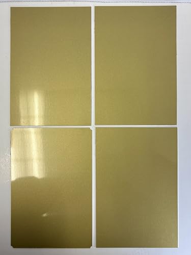 Blank Metal Plates for Laser Engraving