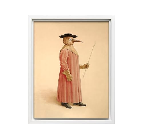 Vintage Plague Doctor Canvas