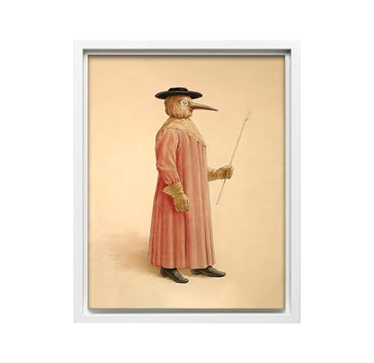 Vintage Plague Doctor Canvas