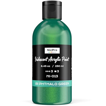 Iridescent Green Acrylic Paint (8.45 Fl Oz)