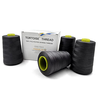 4 Cones of 3000 Yards Each Spool Thread for All Purpose Sewing (12000 Foot)