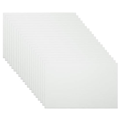 2.1x3.3 Inch Anodized Aluminum Sheet Metal (20 Count)