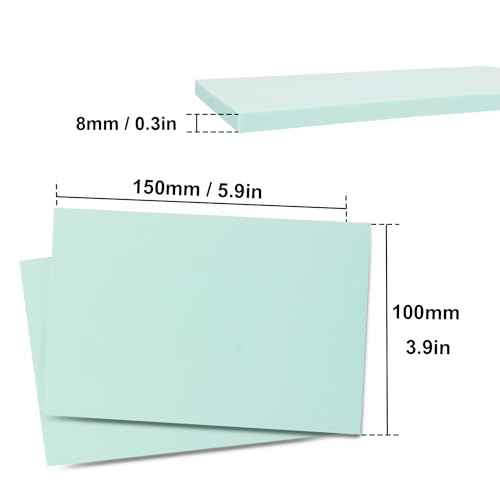 25 Pcs 4"x6" Rubber Carving Blocks (25 Count)
