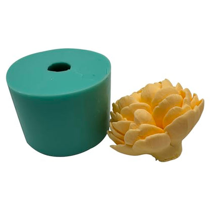 3D Peony Candle Wax Mold DIY Flower Silicone Molds for Resin Crystal Epoxy Paris Plaster Gift Crafts Home Decorations Mould