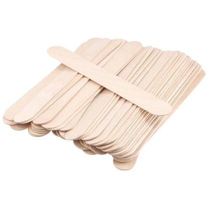 600pcs 8 Inch Wooden Craft Sticks Bulk (600 Count)