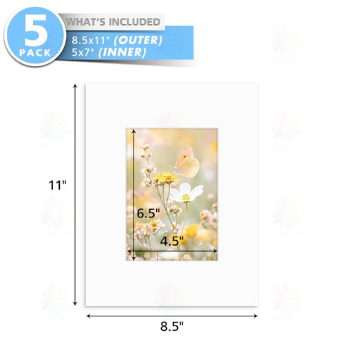 Mat Board Center 5 Pack Acid (5 Count)