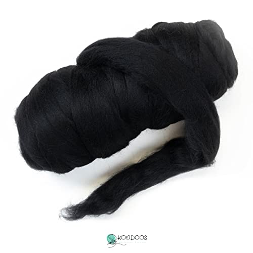 Colored Natural Wool roving (16 Ounce)