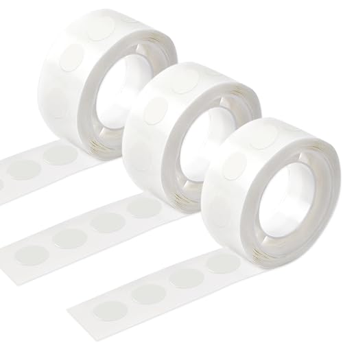 300Pcs Glue Points Dots 10mm Removable Balloon Glue Adhesive Dots (3 Count)