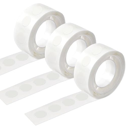 300Pcs Glue Points Dots 10mm Removable Balloon Glue Adhesive Dots (3 Count)