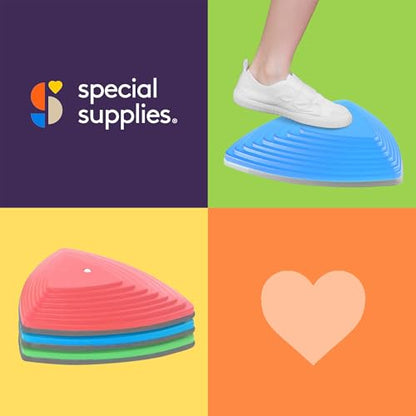 Stepping Stones for Kids Indoor and Outdoor Balance Blocks Promote Coordination