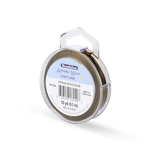 18 Gauge Tarnish Resistant Colored Copper Craft Wire (30 Foot)