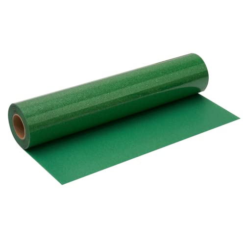Green Glitter HTV Roll