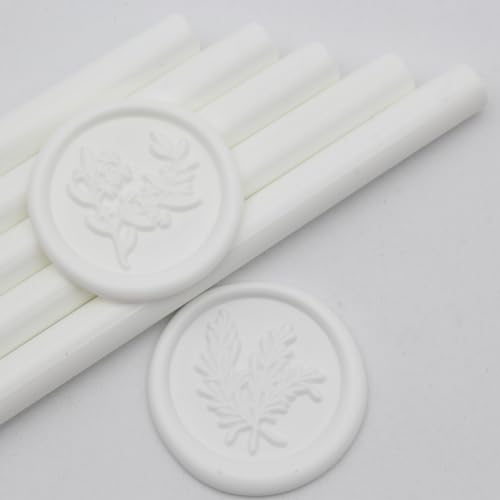 52pcs White Wax Sealing Sticks