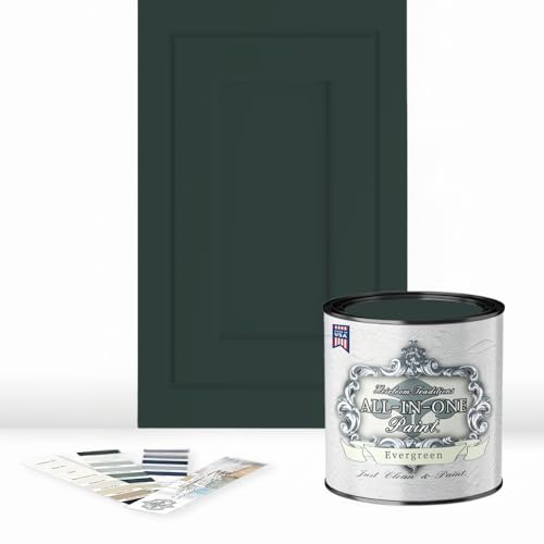 ALL-IN-ONE Paint by Heirloom Traditions, Evergreen, Quart (32 Fl Oz)