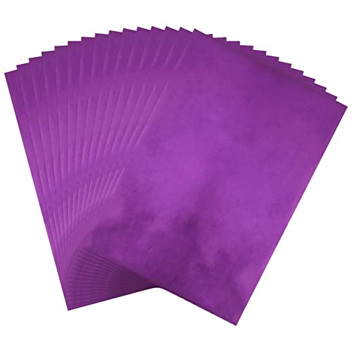 50 Sheets Toner Reactive Foil Sheet for Crafts Paper Holographic Heat Transfer Craft Foil Paper for Scrapbooking Stamping Cardstock Heat Transfer DIY Crafts Accessories 7.9 x 11.4inch