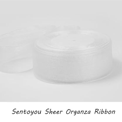 White Ribbon for Gift Wrapping
