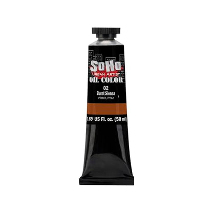 Oil Paint Burnt Sienna