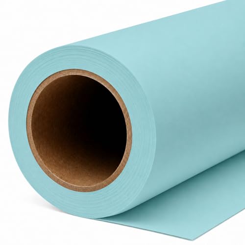 Sky Blue Seamless Paper Backdrop